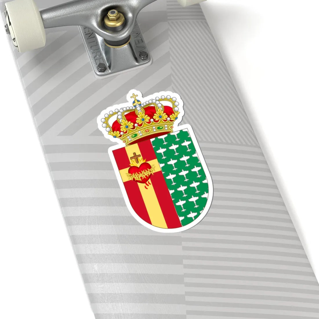 Coat of Arms of Getafe (Spain) (Coat of Arms) STICKER Vinyl Kiss-Cut Decal - The Sticker Space