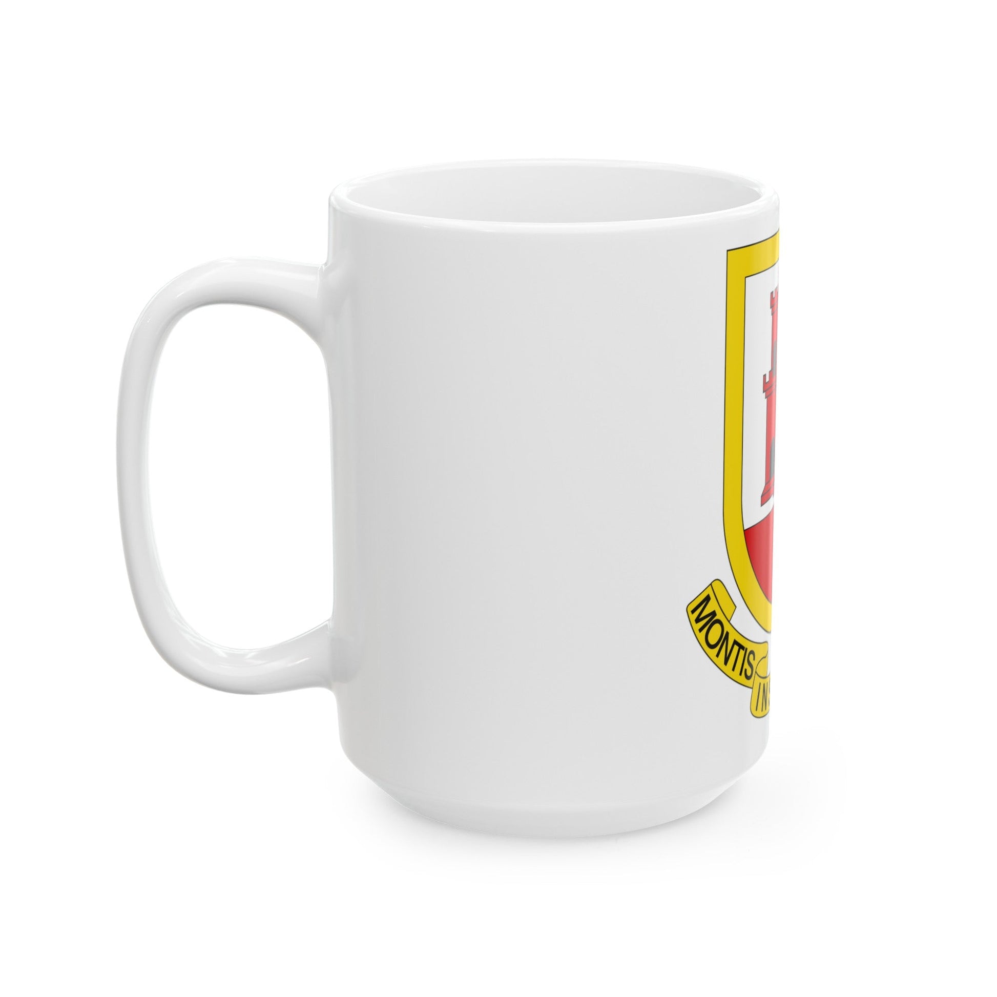 Coat of arms of Gibraltar - White Coffee Mug-The Sticker Space