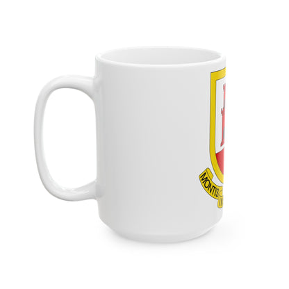 Coat of arms of Gibraltar - White Coffee Mug-The Sticker Space