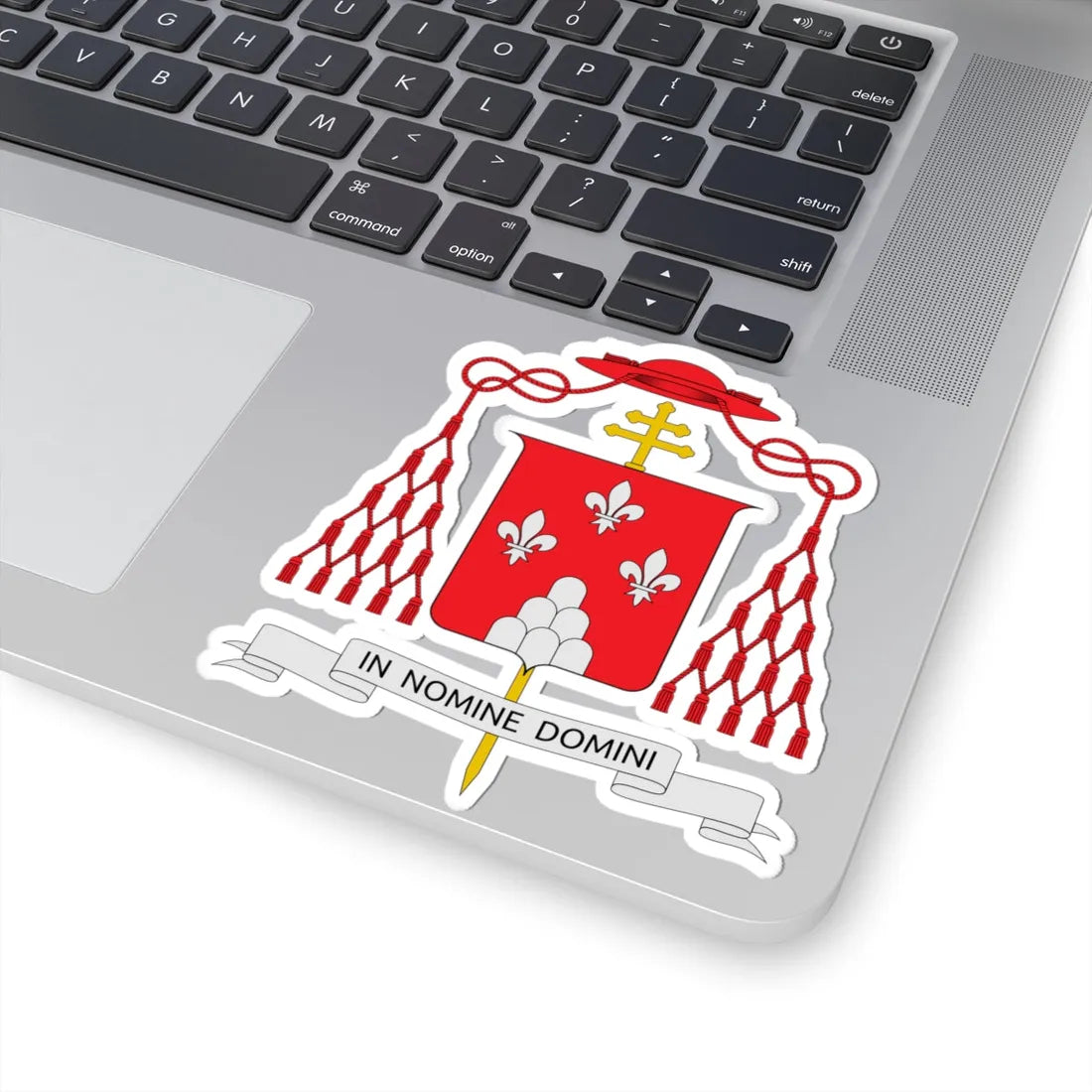 Coat of arms of Giovanni Battista Montini (Italy) (Coat of Arms) STICKER Vinyl Kiss-Cut Decal - The Sticker Space