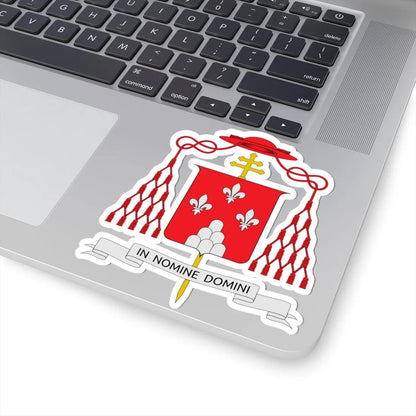 Coat of arms of Giovanni Battista Montini (Italy) (Coat of Arms) STICKER Vinyl Kiss-Cut Decal - The Sticker Space