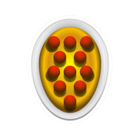 Coat of arms of Giovanni di Bicci de Medici type 2 (Italy) (Coat of Arms) STICKER Vinyl Kiss-Cut Decal 2 Inch White - The Sticker Space