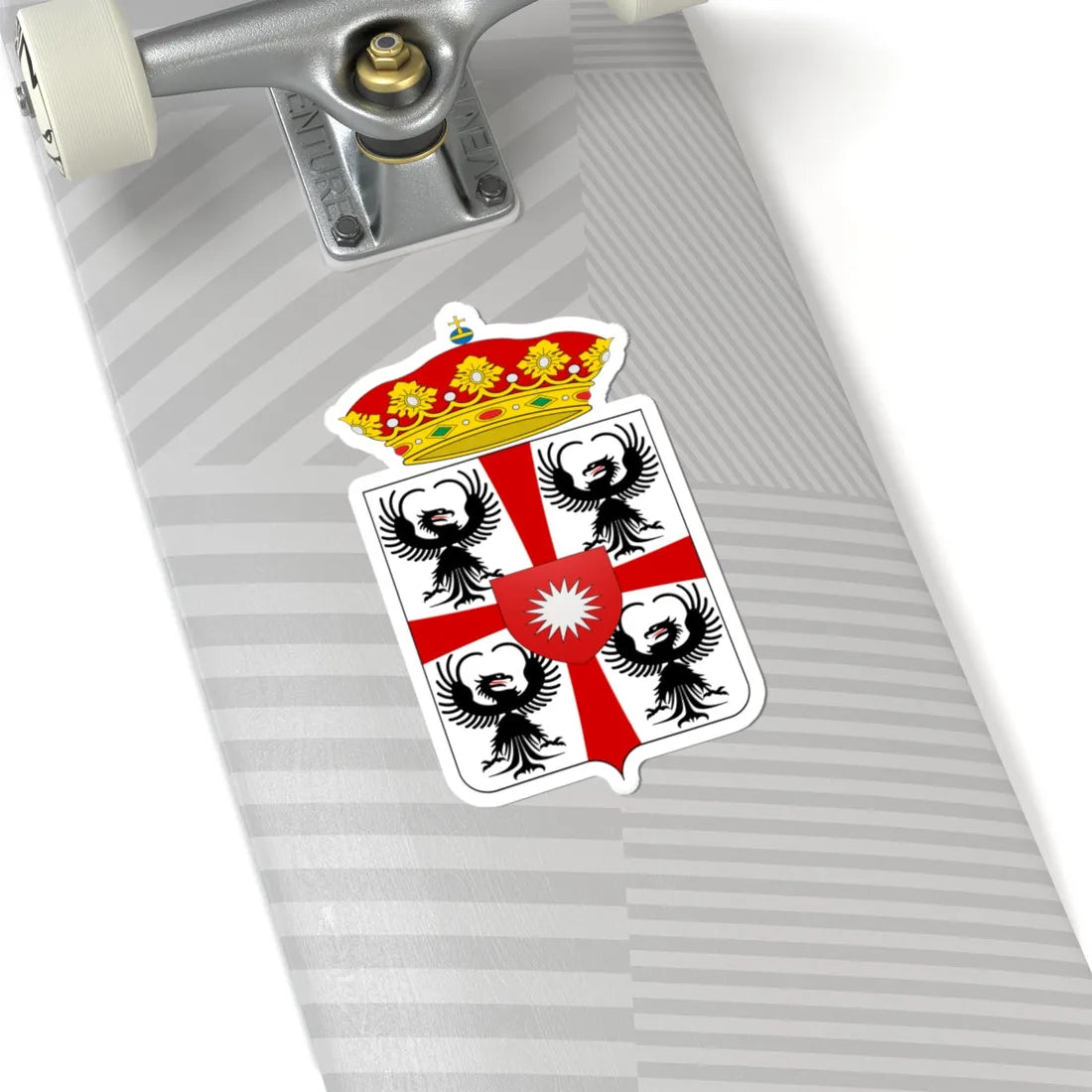 Coat of arms of Giulio Cesare Gonzaga di Bozzolo (Italy) (Coat of Arms) STICKER Vinyl Kiss-Cut Decal - The Sticker Space