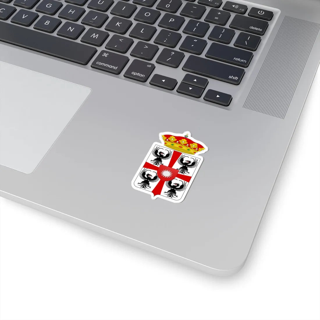 Coat of arms of Giulio Cesare Gonzaga di Bozzolo (Italy) (Coat of Arms) STICKER Vinyl Kiss-Cut Decal - The Sticker Space