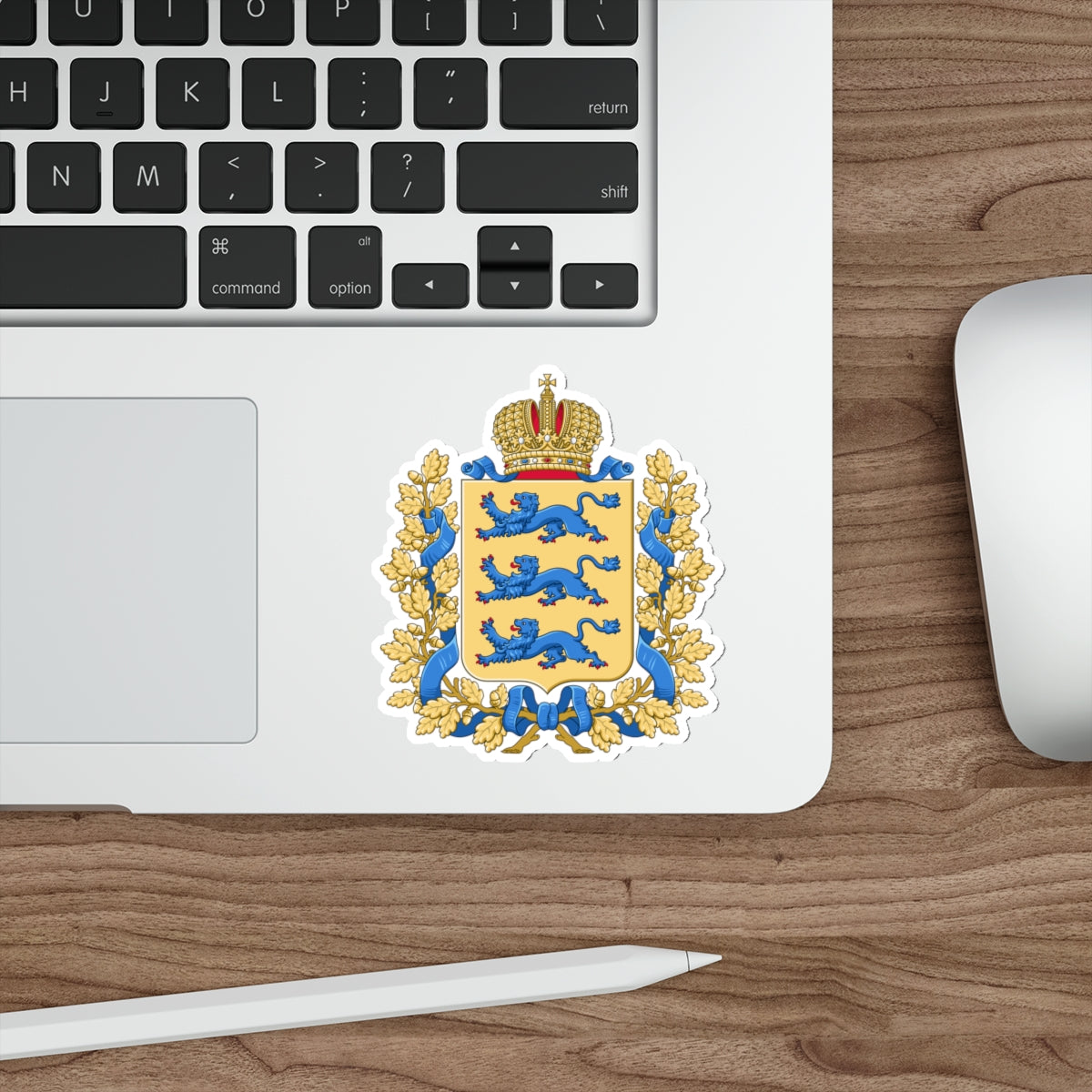 Coat of arms of Governorate of Estonia STICKER Vinyl Die-Cut Decal-The Sticker Space