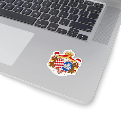Coat of Arms of Grace Princess of Monaco (Spain) (Coat of Arms) STICKER Vinyl Kiss-Cut Decal - The Sticker Space