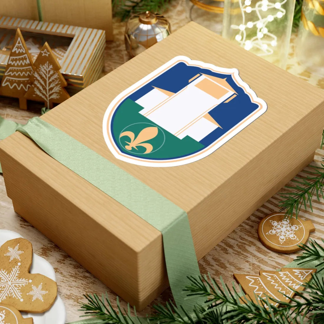 Coat of arms of Gradačac (Bosnia and Herzegovina) (Coat of Arms) STICKER Vinyl Kiss-Cut Decal - The Sticker Space