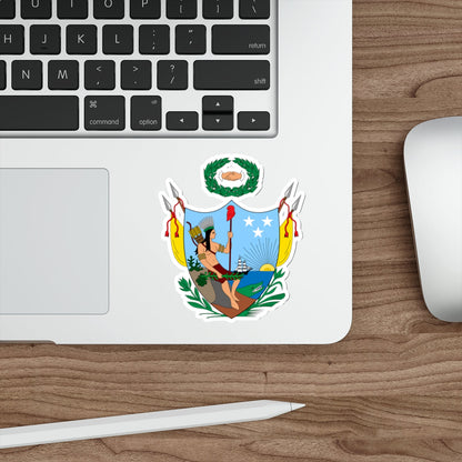 Coat of arms of Gran Colombia (1819) STICKER Vinyl Die-Cut Decal-The Sticker Space