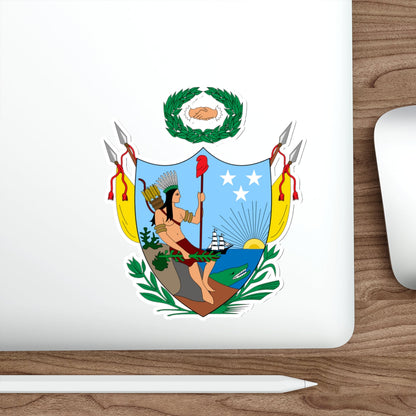 Coat of arms of Gran Colombia (1819) STICKER Vinyl Die-Cut Decal-The Sticker Space