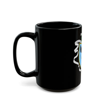 Coat of arms of Gran Colombia (1820) - Black Coffee Mug-The Sticker Space