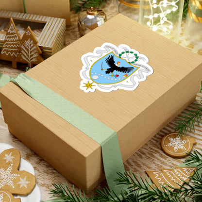 Coat of arms of Gran Colombia 1820 (Colombia) (Coat of Arms) STICKER Vinyl Kiss-Cut Decal - The Sticker Space