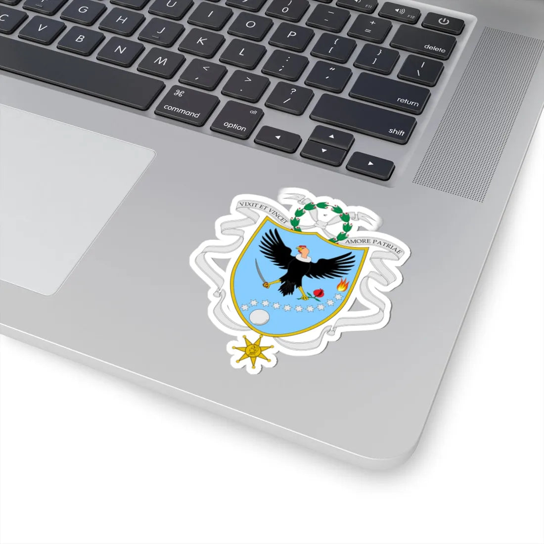 Coat of arms of Gran Colombia 1820 (Colombia) (Coat of Arms) STICKER Vinyl Kiss-Cut Decal - The Sticker Space