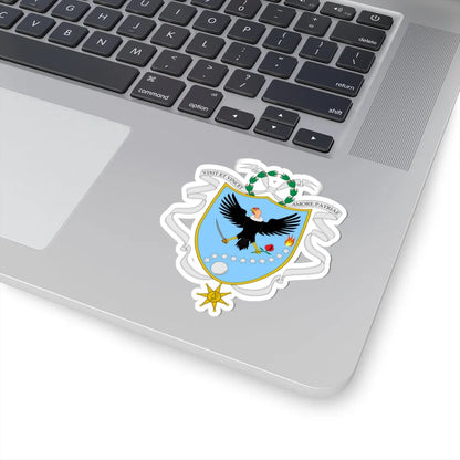Coat of arms of Gran Colombia 1820 (Colombia) (Coat of Arms) STICKER Vinyl Kiss-Cut Decal - The Sticker Space