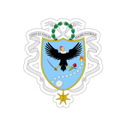 Coat of arms of Gran Colombia (1820) STICKER Vinyl Die-Cut Decal - The Sticker Space