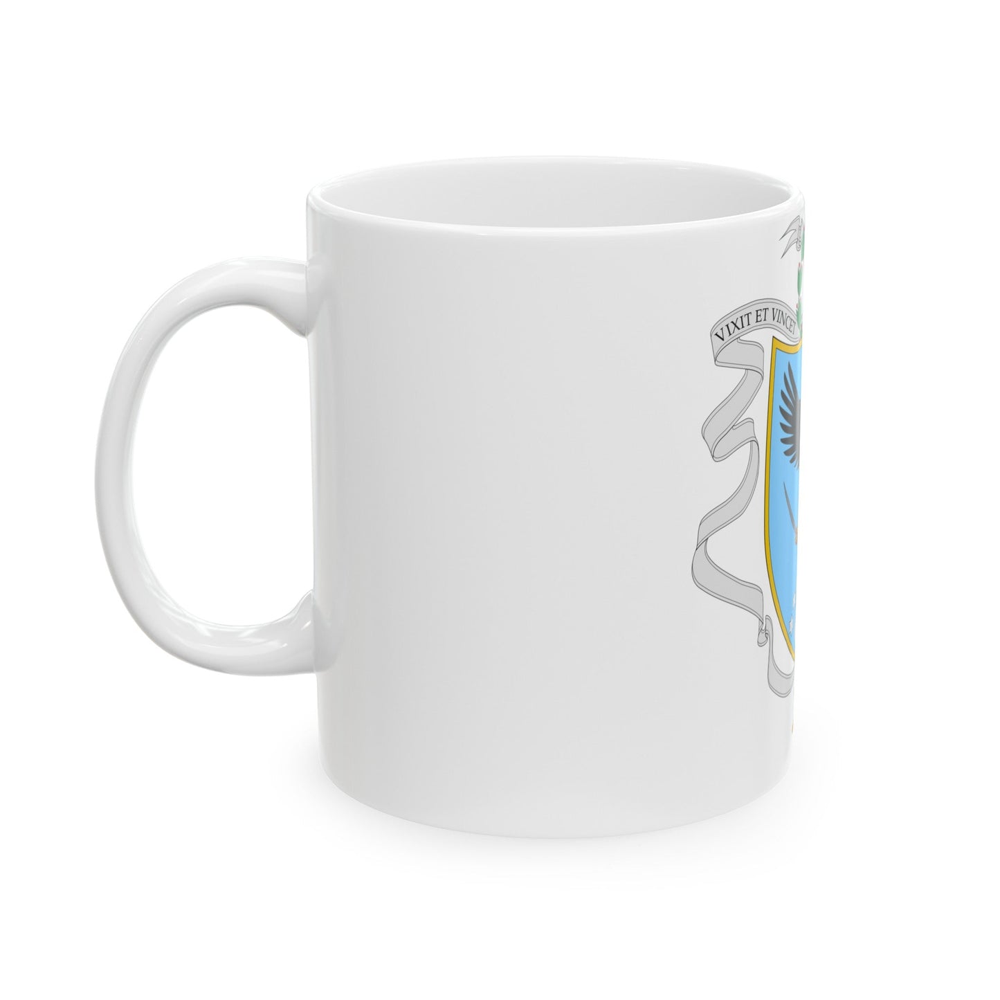 Coat of arms of Gran Colombia (1820) - White Coffee Mug-The Sticker Space