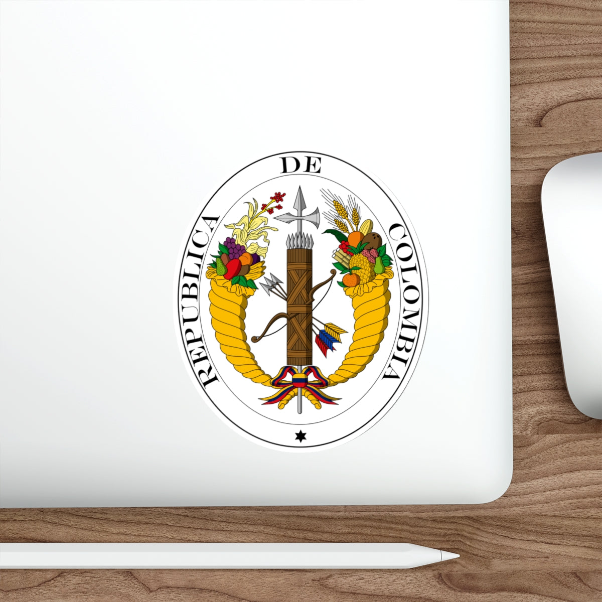 Coat of arms of Gran Colombia (1821) STICKER Vinyl Die-Cut Decal-The Sticker Space