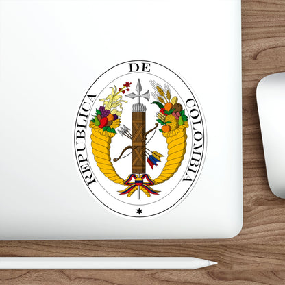 Coat of arms of Gran Colombia (1821) STICKER Vinyl Die-Cut Decal-The Sticker Space