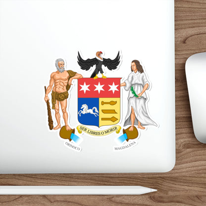 Coat of arms of Gran Colombia (1822 proposal) STICKER Vinyl Die-Cut Decal-The Sticker Space