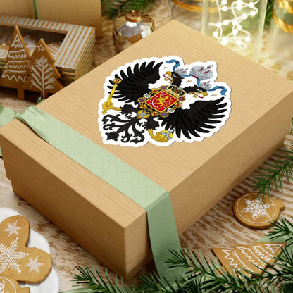 Coat of Arms of Grand Duchy of Finland-holding sabre (Russia) (Coat of Arms) STICKER Vinyl Kiss-Cut Decal - The Sticker Space