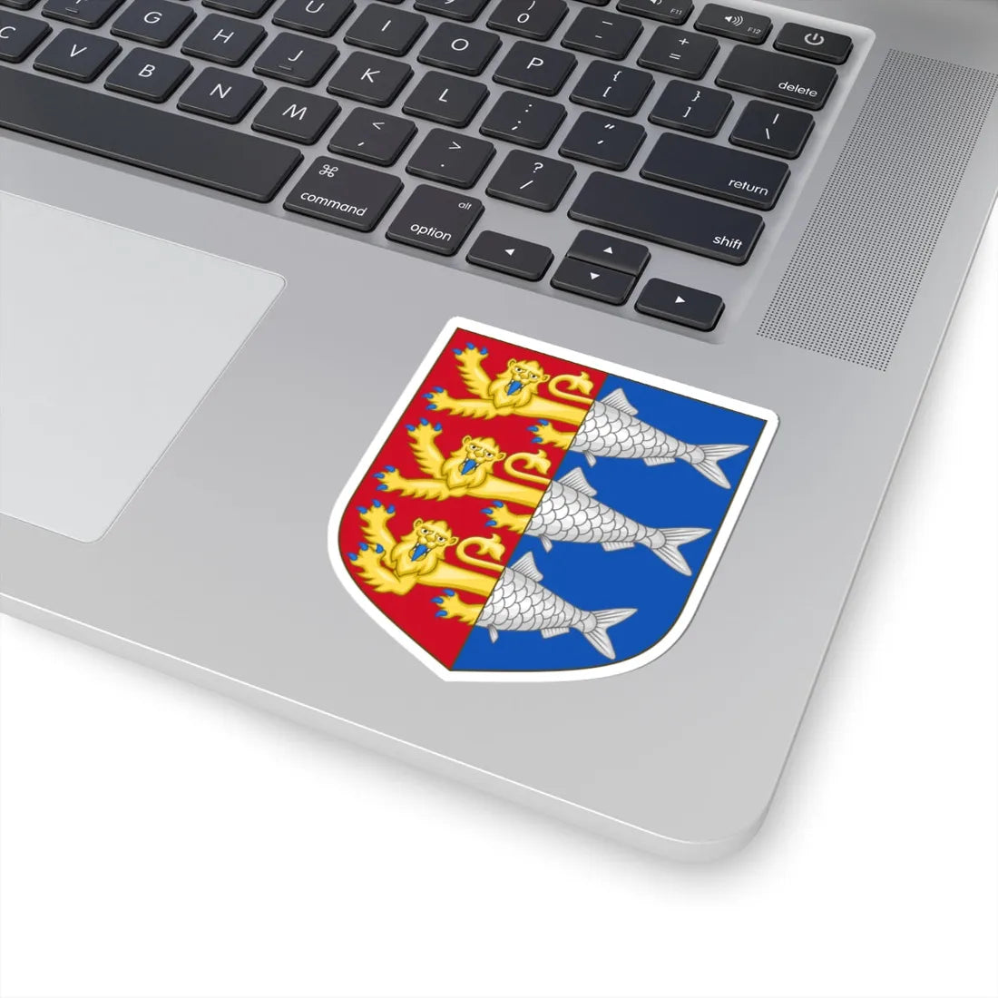 Coat of arms of Great Yarmouth (England) (Coat of Arms) STICKER Vinyl Kiss-Cut Decal - The Sticker Space