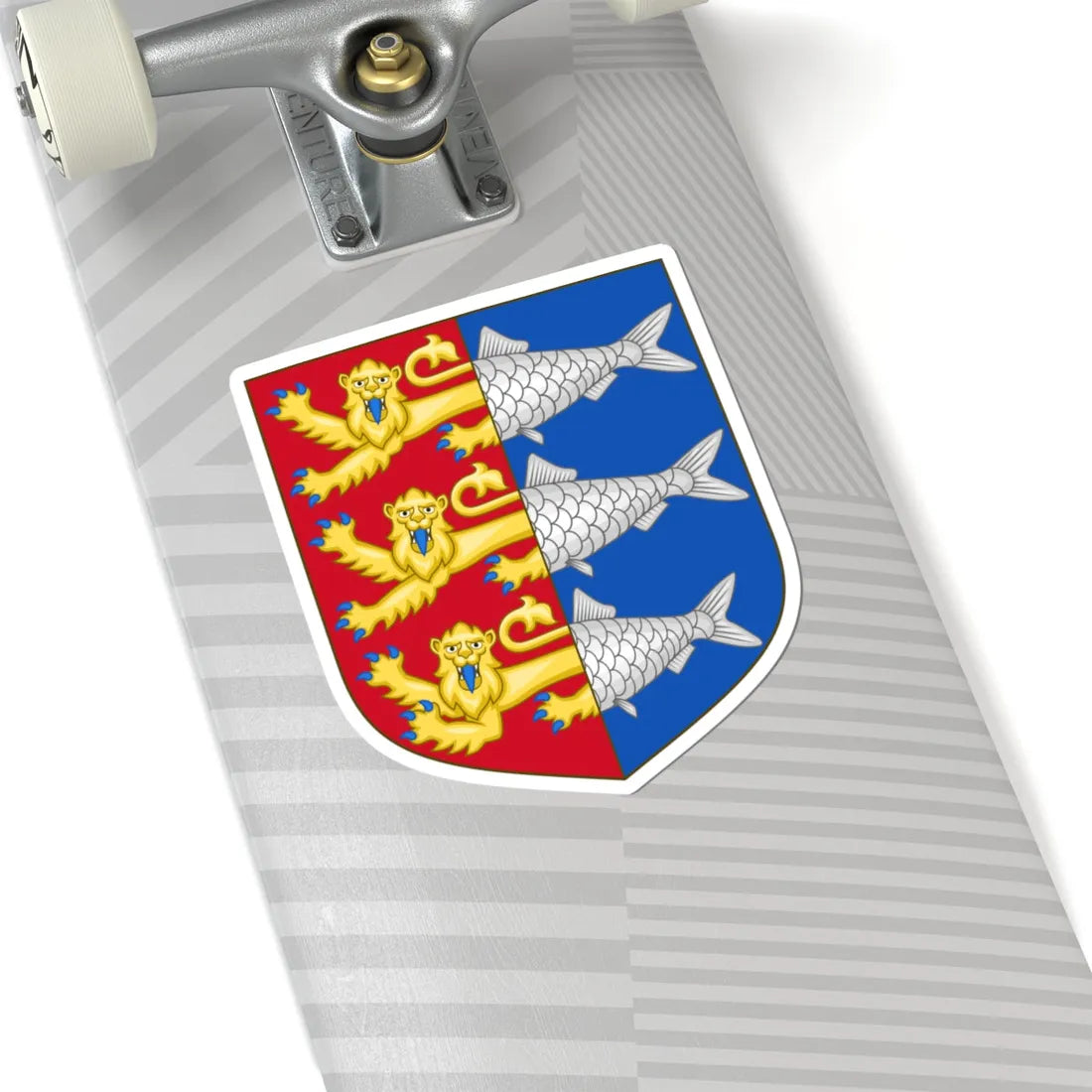 Coat of arms of Great Yarmouth (England) (Coat of Arms) STICKER Vinyl Kiss-Cut Decal - The Sticker Space