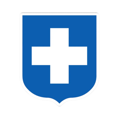 Coat of arms of Greece 1924-1935 (Greece) (Coat of Arms) STICKER Vinyl Kiss-Cut Decal 2 Inch White - The Sticker Space