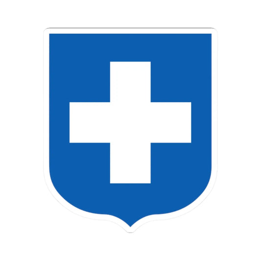 Coat of arms of Greece 1924-1935 (Greece) (Coat of Arms) STICKER Vinyl Kiss-Cut Decal 2 Inch White - The Sticker Space