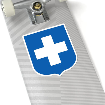 Coat of arms of Greece 1924-1935 (Greece) (Coat of Arms) STICKER Vinyl Kiss-Cut Decal - The Sticker Space