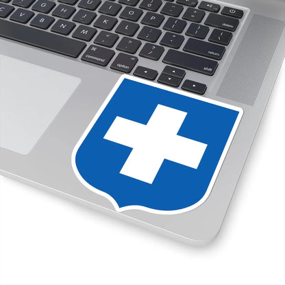 Coat of arms of Greece 1924-1935 (Greece) (Coat of Arms) STICKER Vinyl Kiss-Cut Decal - The Sticker Space