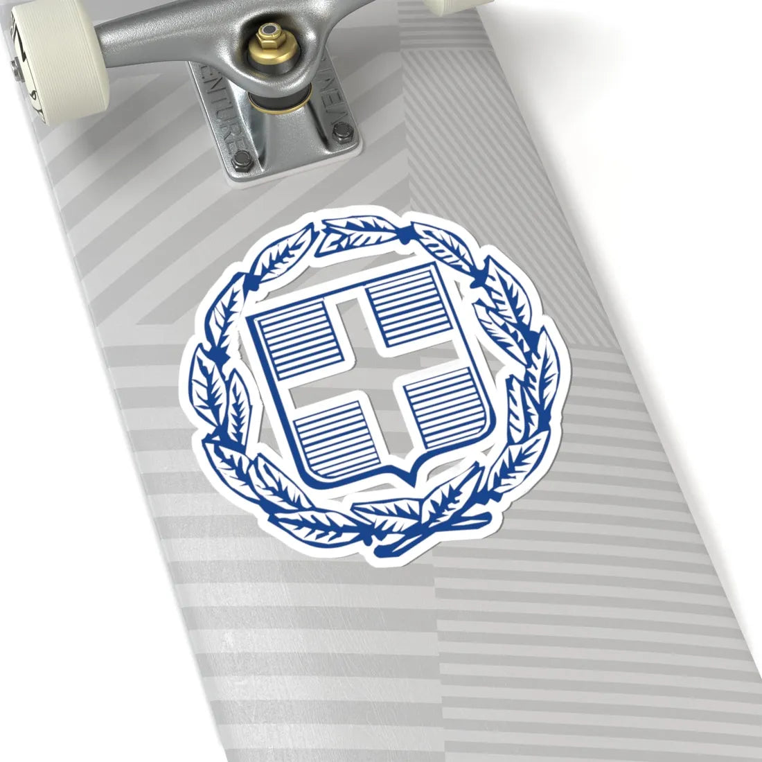 Coat of Arms of Greece colorful (Greece) (Coat of Arms) STICKER Vinyl Kiss-Cut Decal - The Sticker Space