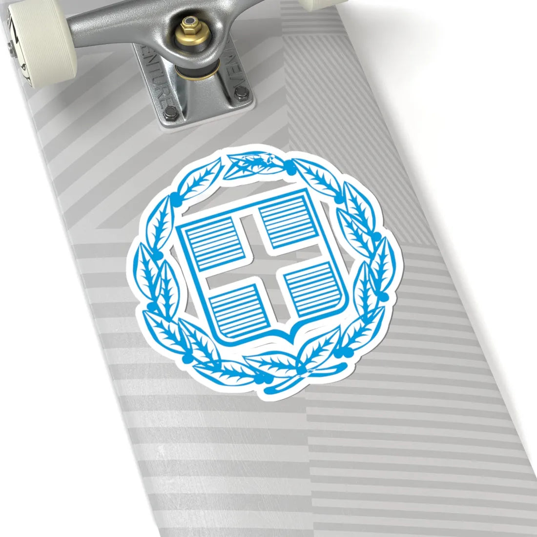 Coat of Arms of Greece colorful - old (Greece) (Coat of Arms) STICKER Vinyl Kiss-Cut Decal - The Sticker Space