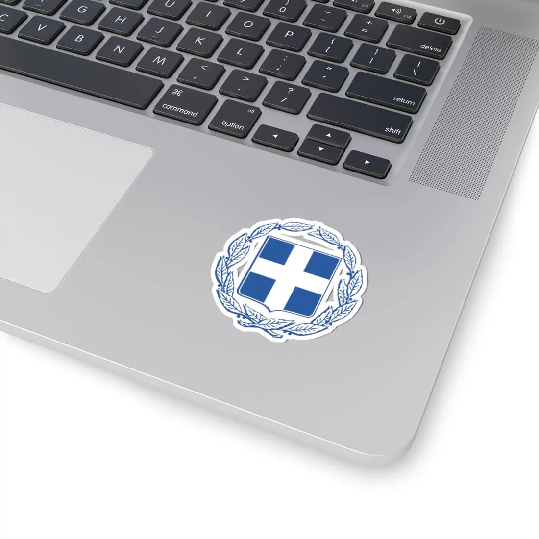 Coat of arms of Greece (Greece) (Coat of Arms) STICKER Vinyl Kiss-Cut Decal - The Sticker Space