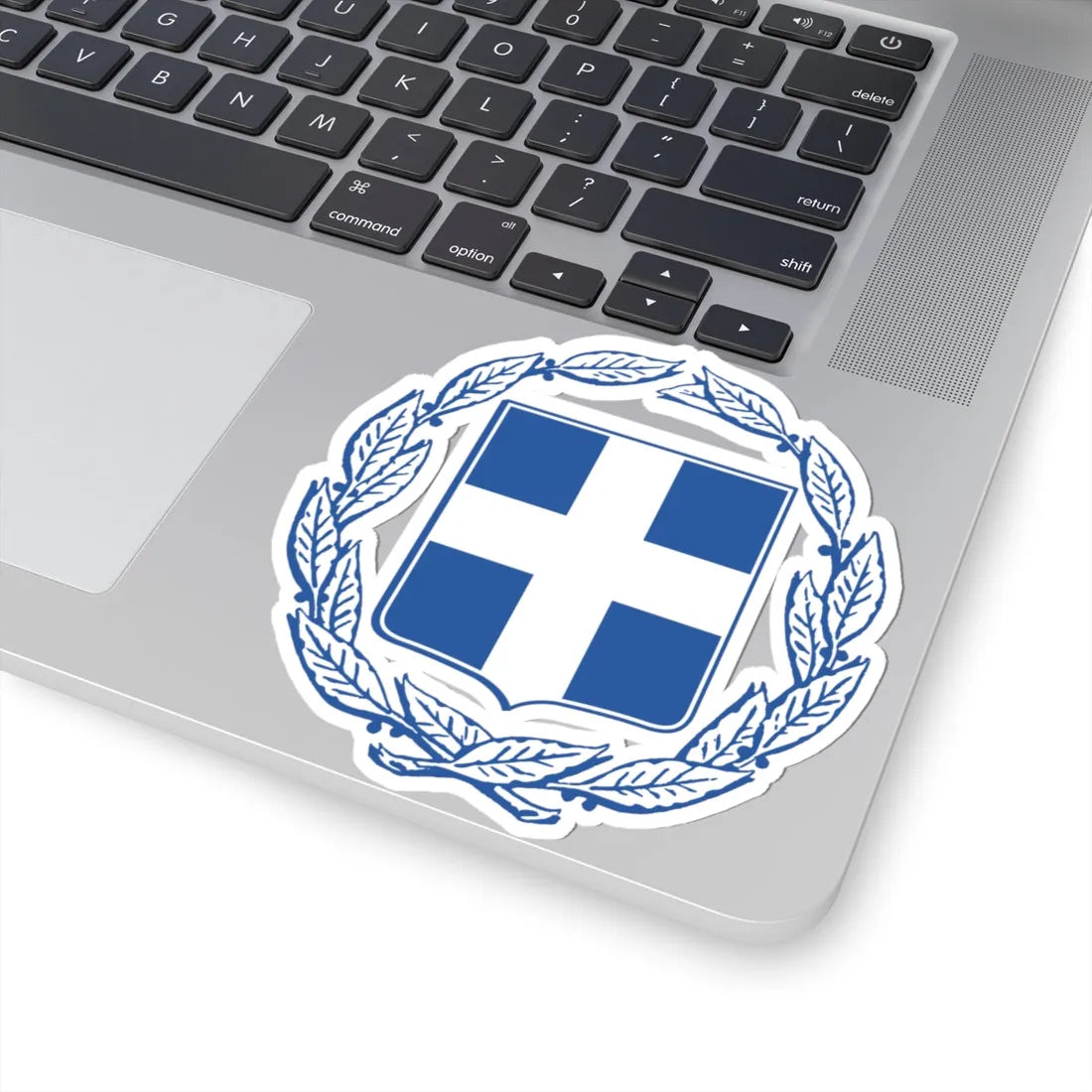 Coat of arms of Greece (Greece) (Coat of Arms) STICKER Vinyl Kiss-Cut Decal - The Sticker Space