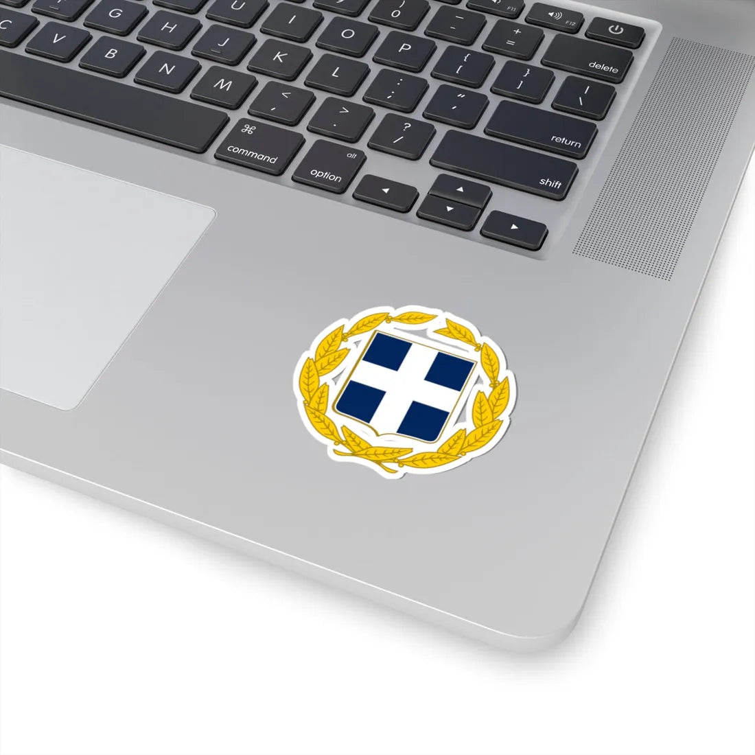 Coat of arms of Greece military (Greece) (Coat of Arms) STICKER Vinyl Kiss-Cut Decal - The Sticker Space