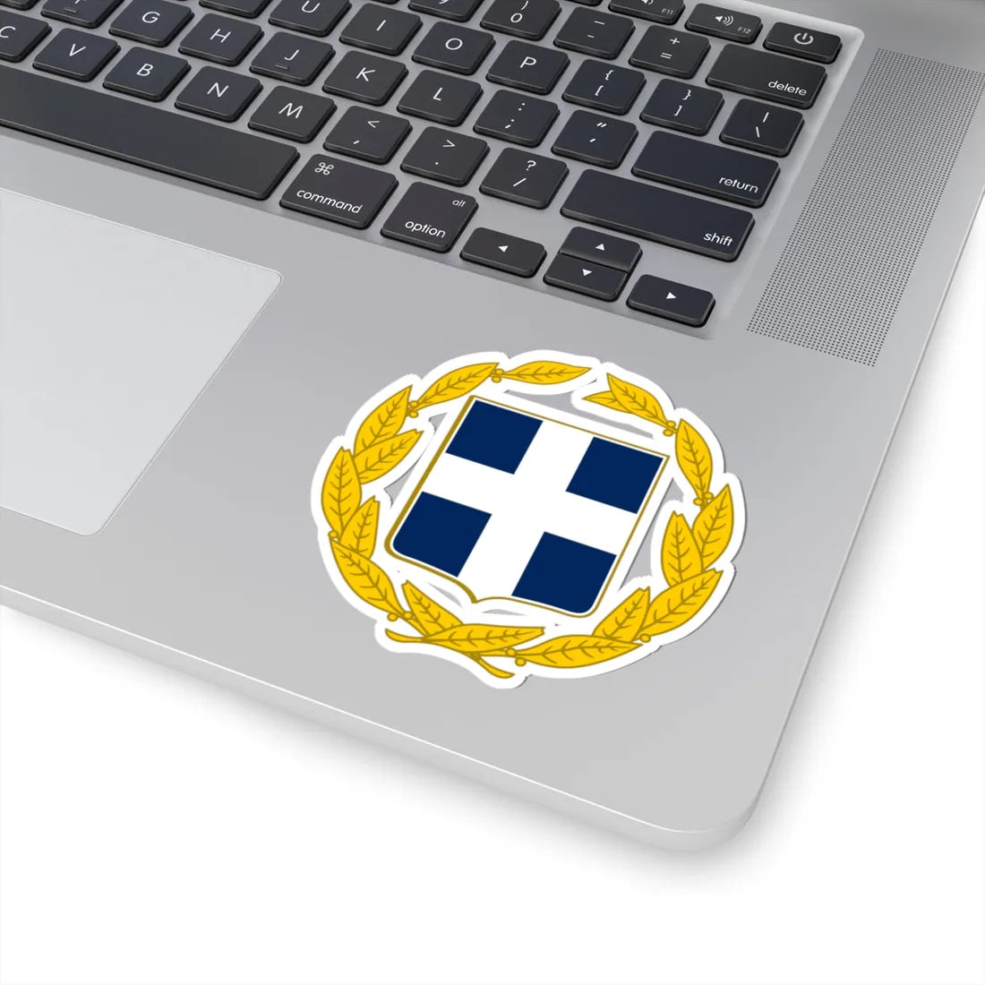 Coat of arms of Greece military (Greece) (Coat of Arms) STICKER Vinyl Kiss-Cut Decal - The Sticker Space
