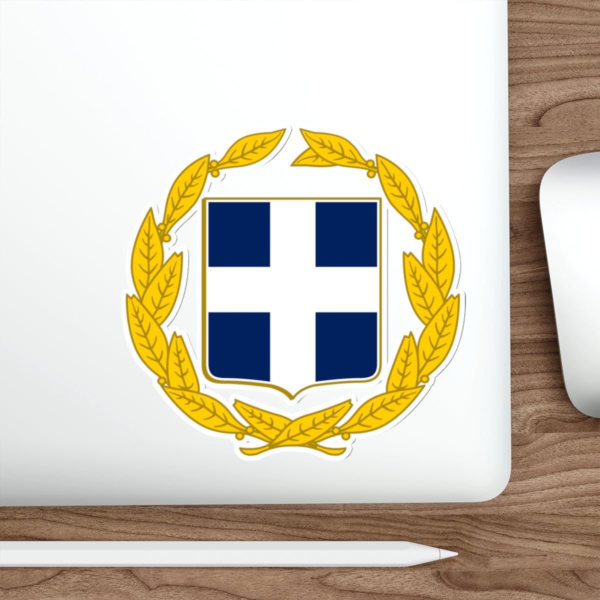 Coat of arms of Greece (military) STICKER Vinyl Die-Cut Decal-The Sticker Space