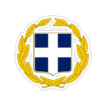 Coat of arms of Greece (military) STICKER Vinyl Die-Cut Decal - The Sticker Space