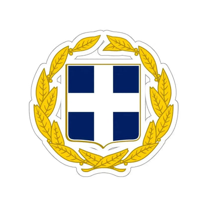 Coat of arms of Greece (military) STICKER Vinyl Die-Cut Decal - The Sticker Space