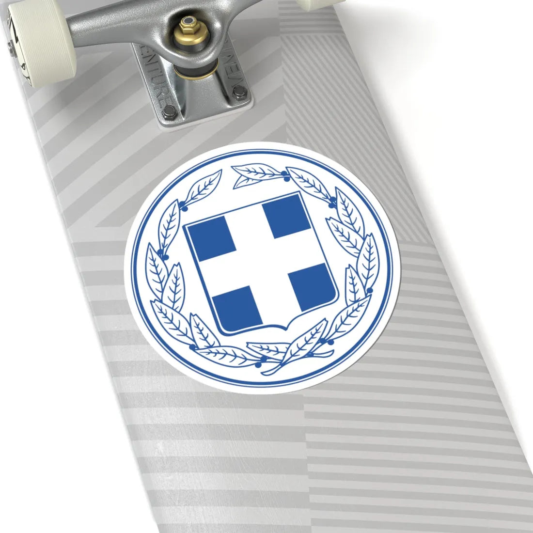 Coat of Arms of Greece Ministries (Greece) (Coat of Arms) STICKER Vinyl Kiss-Cut Decal - The Sticker Space