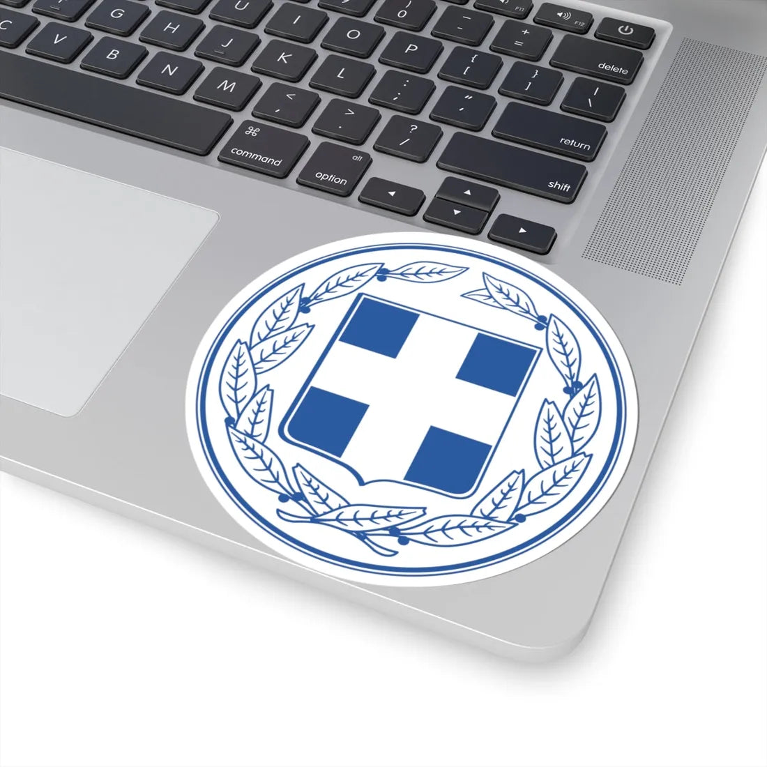 Coat of Arms of Greece Ministries (Greece) (Coat of Arms) STICKER Vinyl Kiss-Cut Decal - The Sticker Space