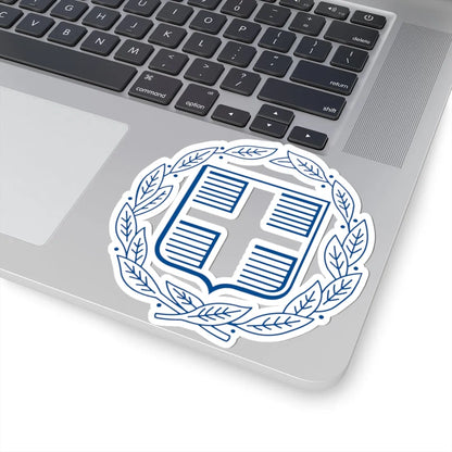 Coat of Arms of Greece Monochromatic (Greece) (Coat of Arms) STICKER Vinyl Kiss-Cut Decal - The Sticker Space