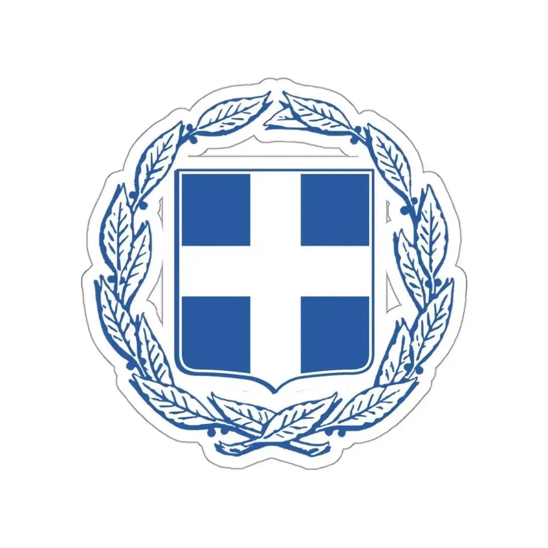 Coat of arms of Greece STICKER Vinyl Die-Cut Decal 3 Inch - The Sticker Space