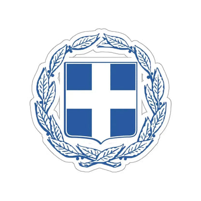 Coat of arms of Greece STICKER Vinyl Die-Cut Decal 3 Inch - The Sticker Space