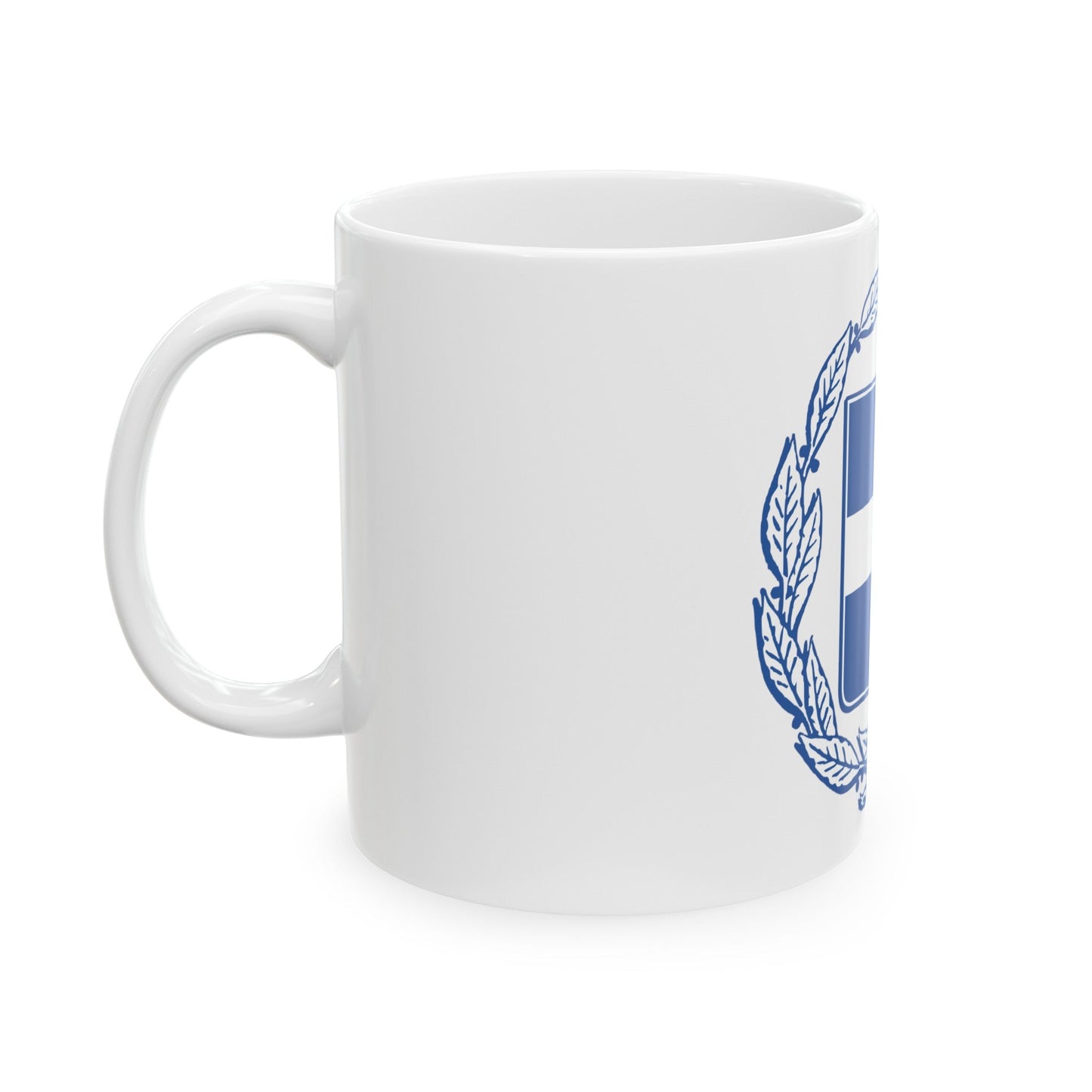 Coat of arms of Greece - White Coffee Mug-The Sticker Space