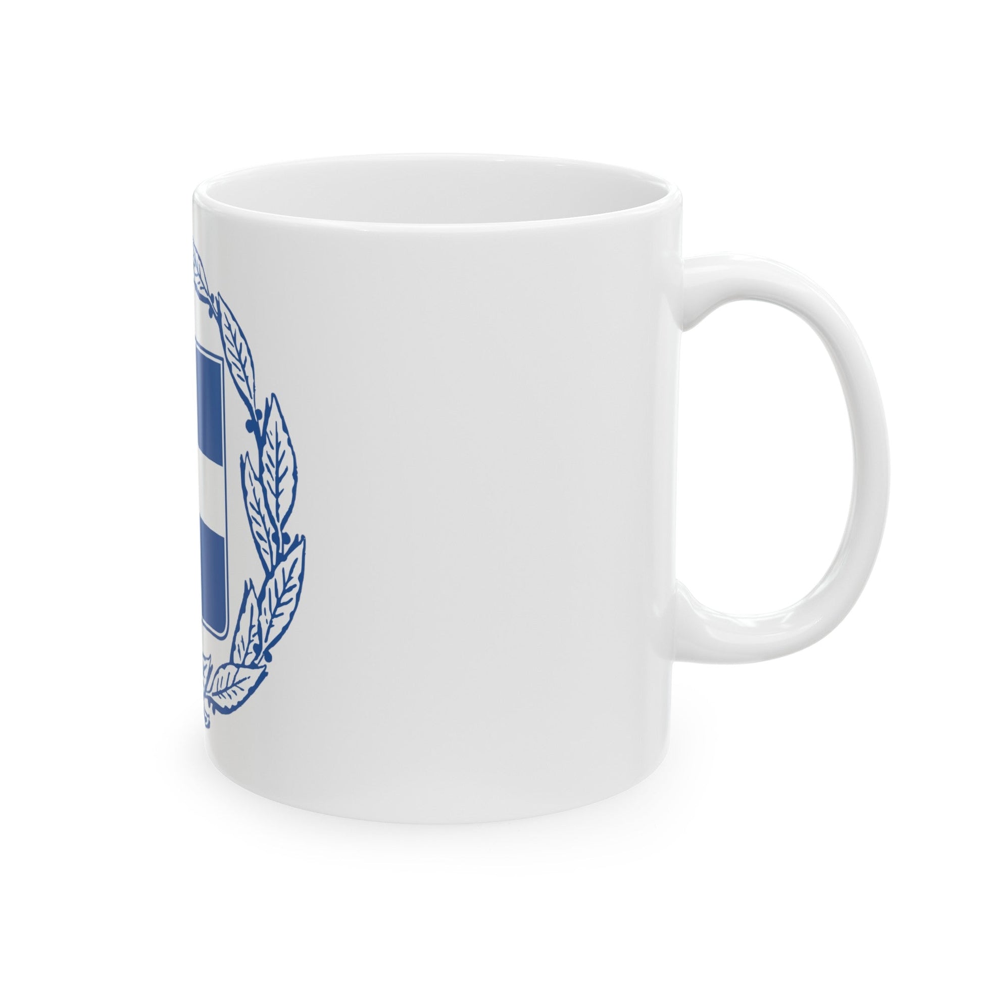 Coat of arms of Greece - White Coffee Mug-The Sticker Space