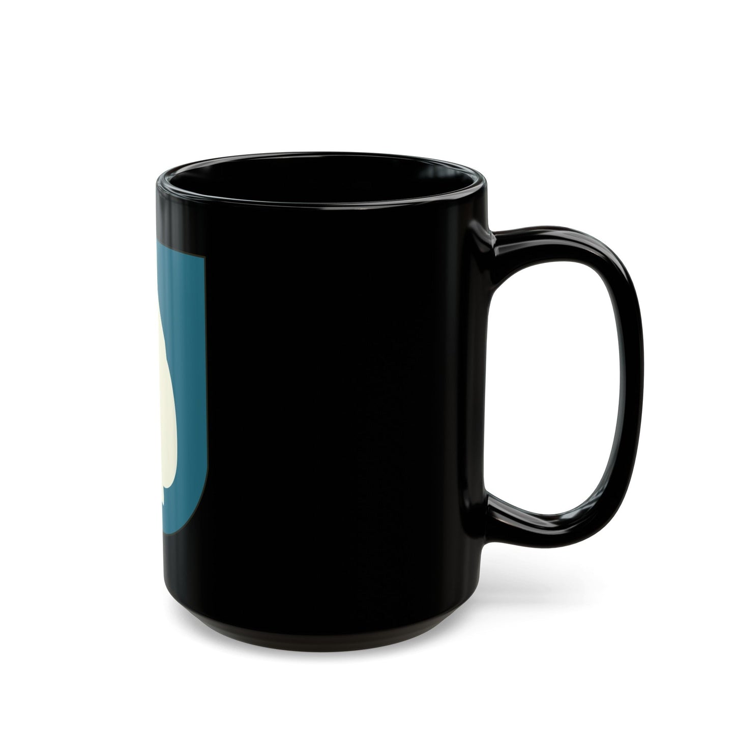 Coat of arms of Greenland 2 - Black Coffee Mug-The Sticker Space