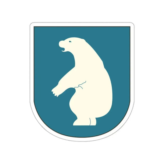 Coat of arms of Greenland 2 STICKER Vinyl Die-Cut Decal 2 Inch - The Sticker Space