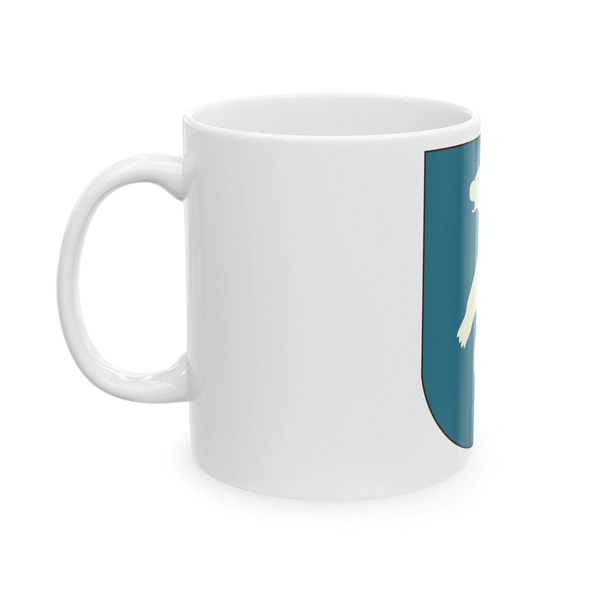 Coat of arms of Greenland 2 - White Coffee Mug-The Sticker Space