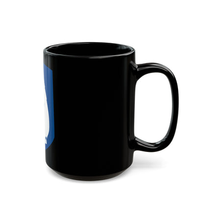 Coat of arms of Greenland - Black Coffee Mug-The Sticker Space