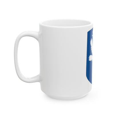 Coat of arms of Greenland - White Coffee Mug-The Sticker Space